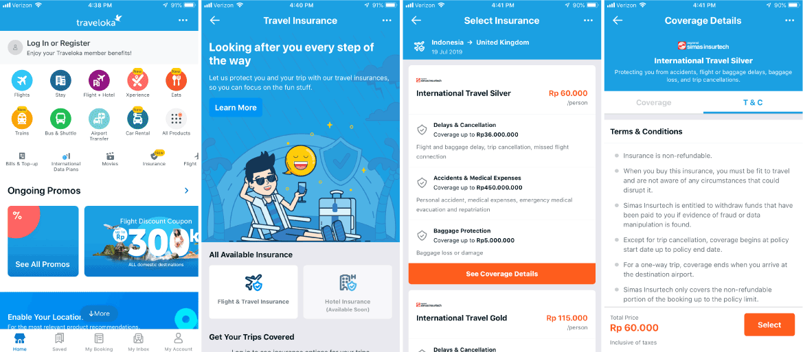 Traveloka Pushes Further Into Insurance