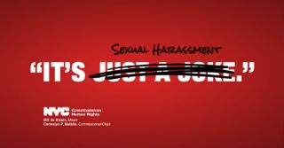 anti-harassment training poster
