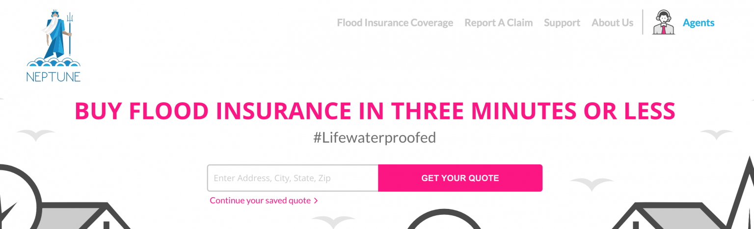 neptune flood insurance agent login