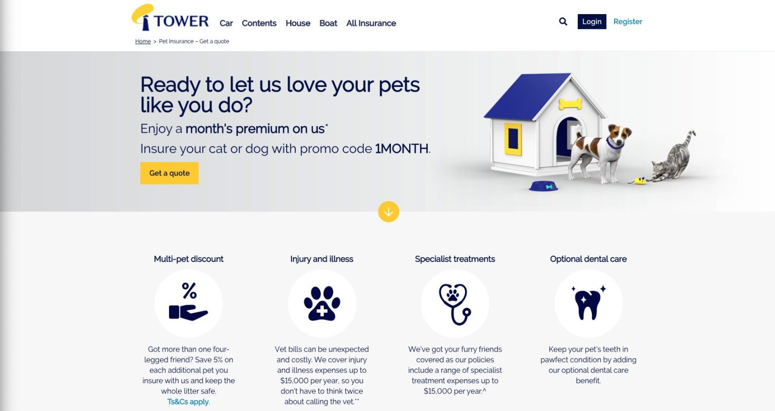 Tower Partners With Allianz Partners For Pet Insurance