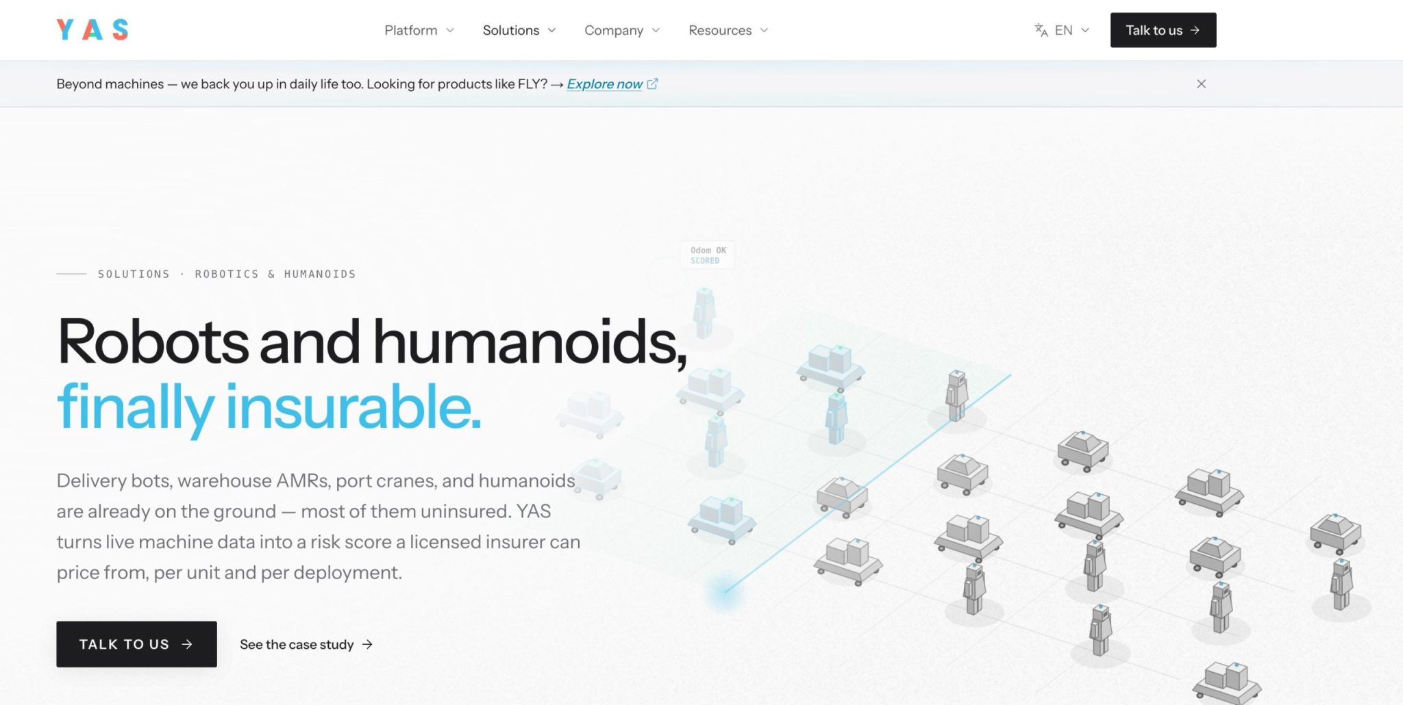 Zurich and YAS launch embedded insurance for robots in Hong Kong